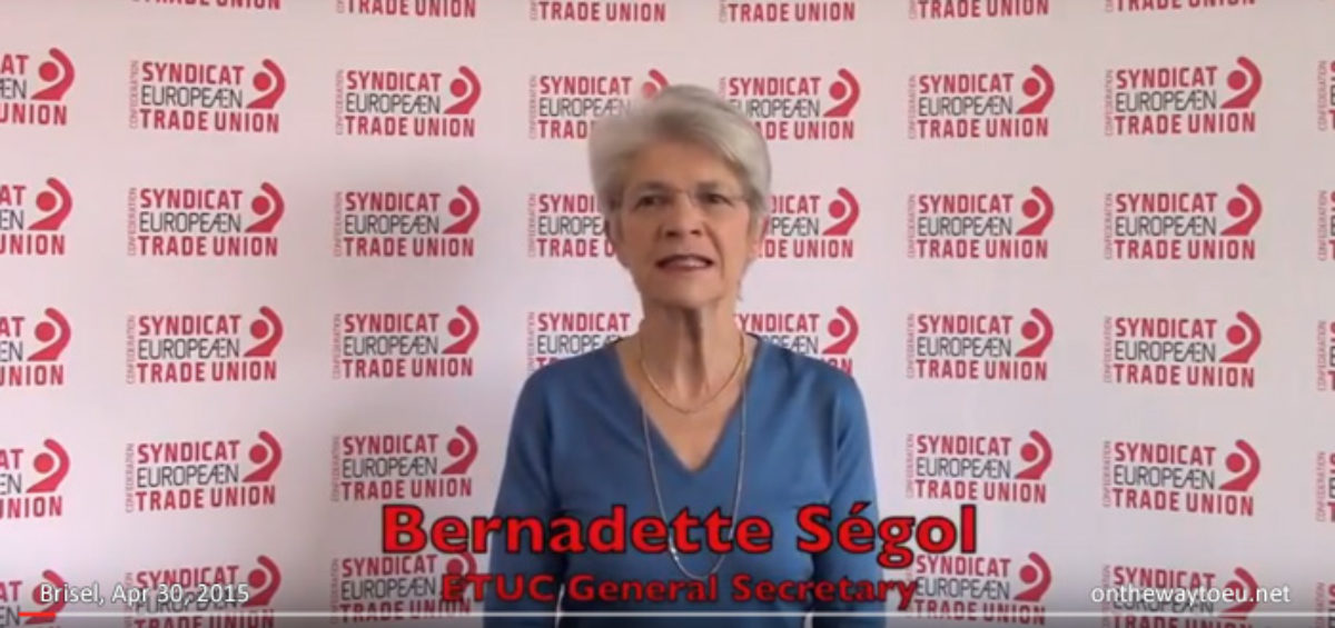 International Workers' Day: ETUC message