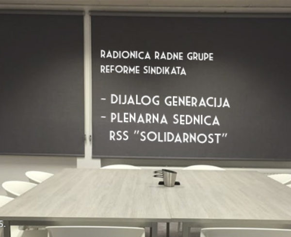 Skoplje, 09.-14.10.2015. Radionica radne grupe Reforme sindikata: Dijalog generacija; Plenarna sednica RSS “Solidarnost”